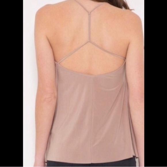✨Tan Strappy Back Loose Top - Picture 5 of 6